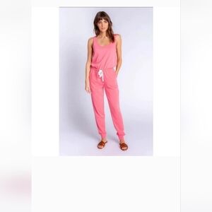 P.J. Salvage Pink Jumpsuit